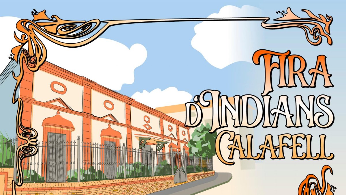 Cartel Fira indians de Calafell.