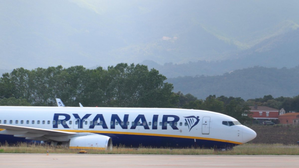 Vuelo de Ryanair.