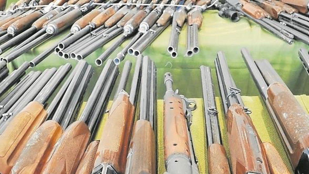 Imagen de un fusil de asalto CETME.