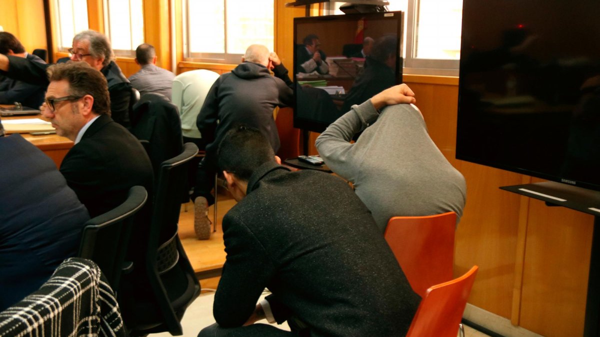 Un momento de la tercera jornada del juicio de Masllorenç.