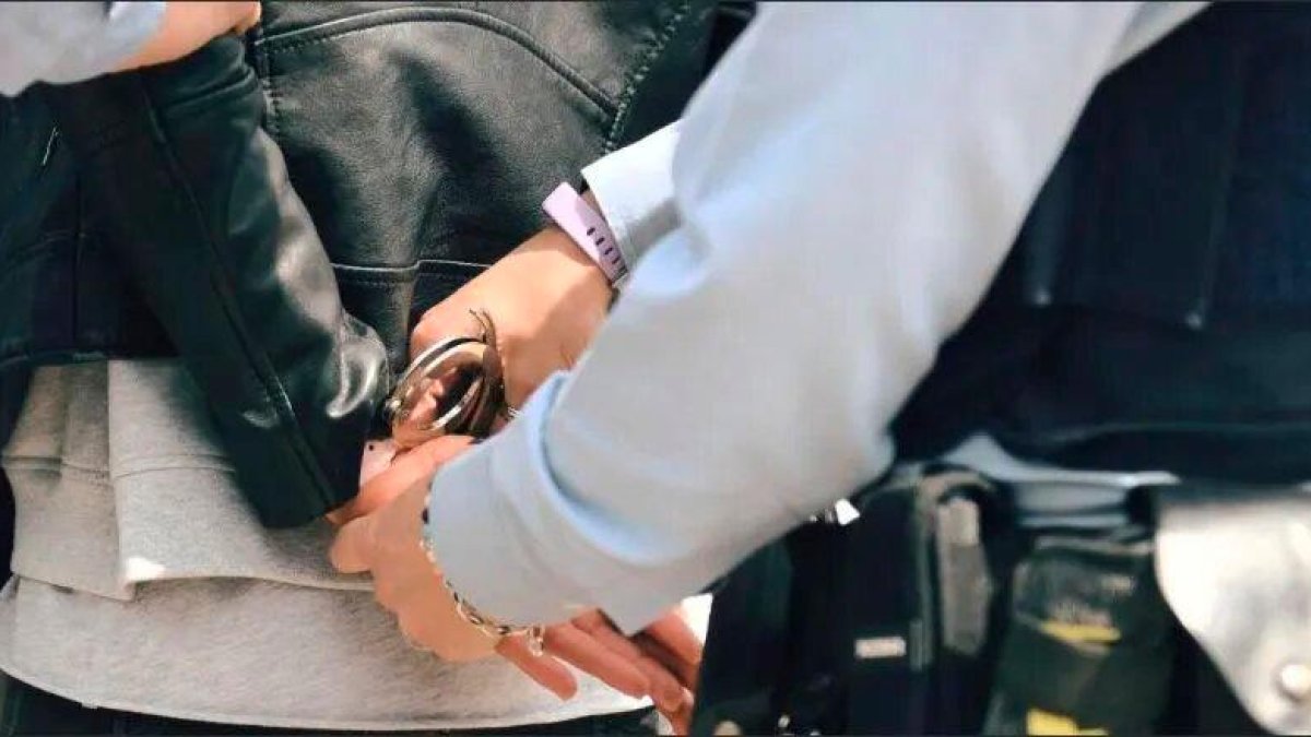 La droga fue descubierta durante un control policial.