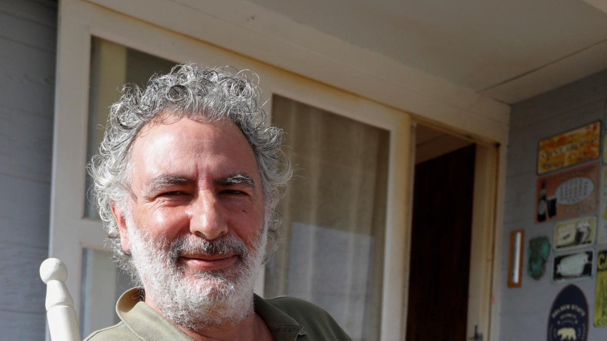 L’escriptor, autor de ‘Fets Caldo’, al Rourell.