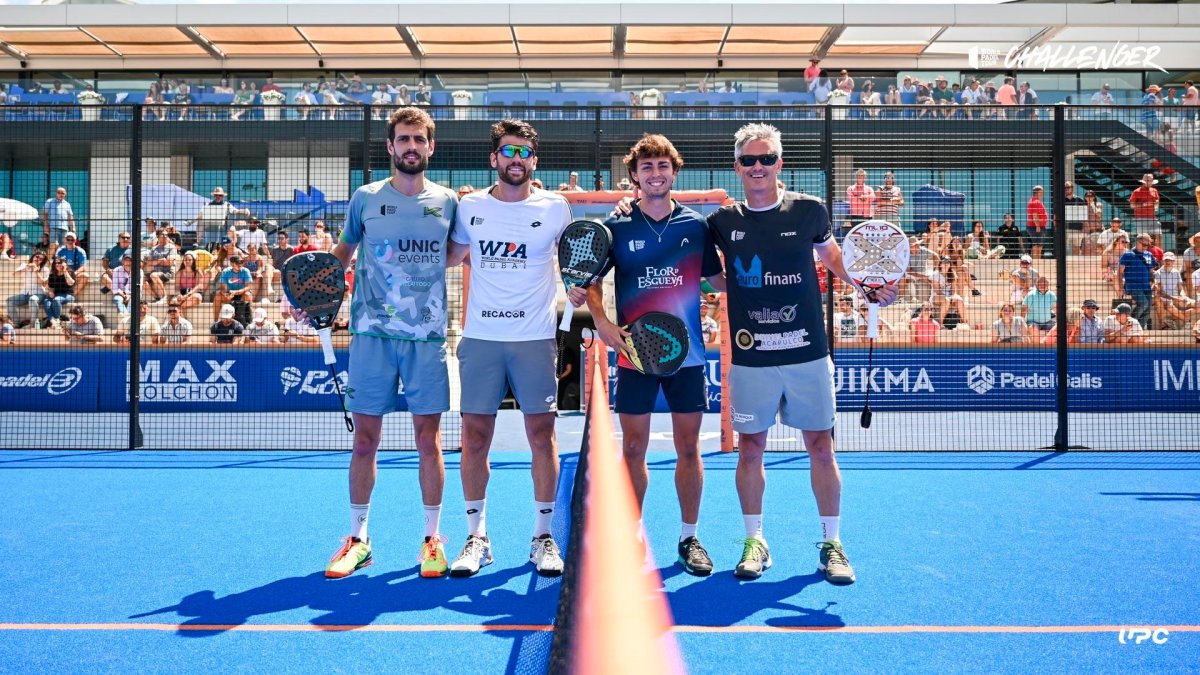 Tonet Sans, subcampeón del Challenger World Padel Tour de Mallorca