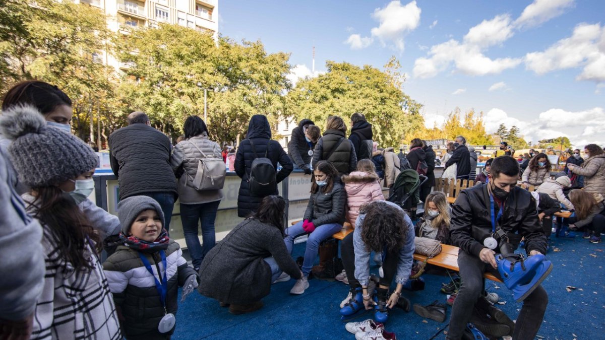 Gran afluencia de público.