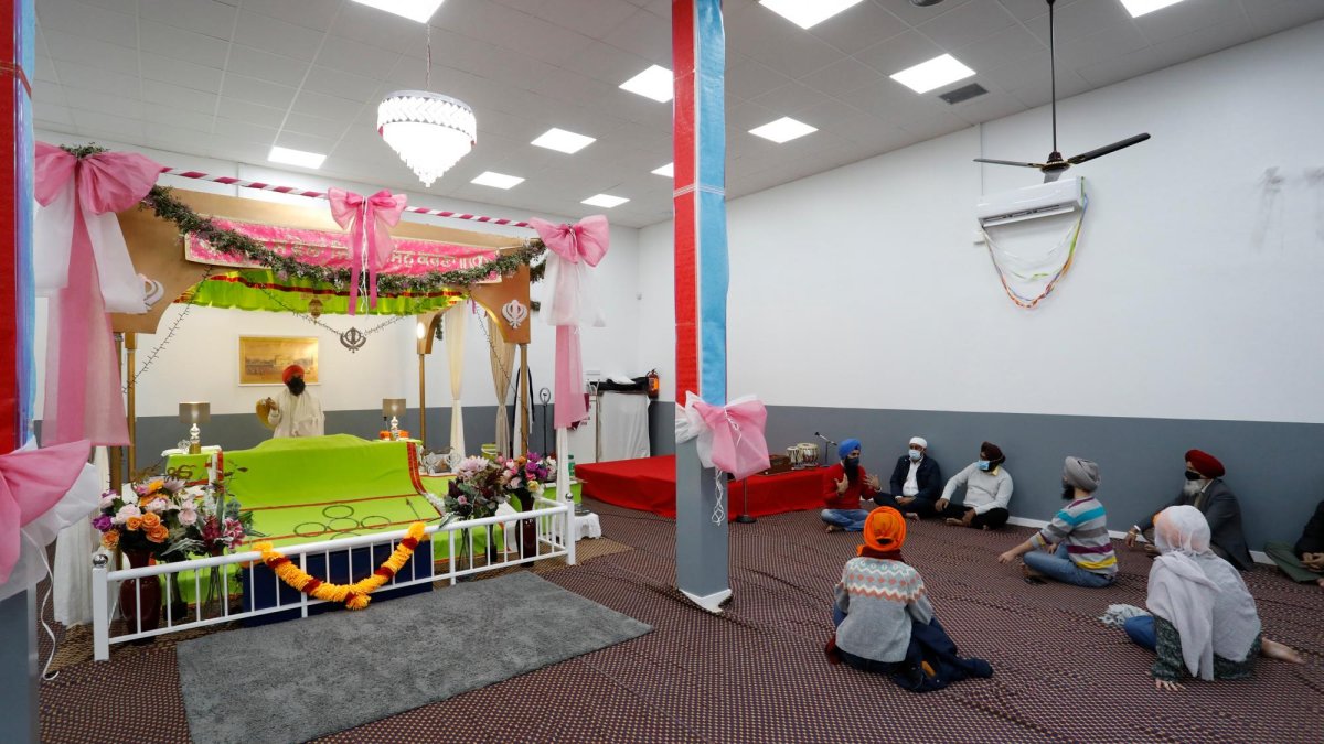 Uno de los instantes de la primera Nit de les Religions, celebrada en 2021.