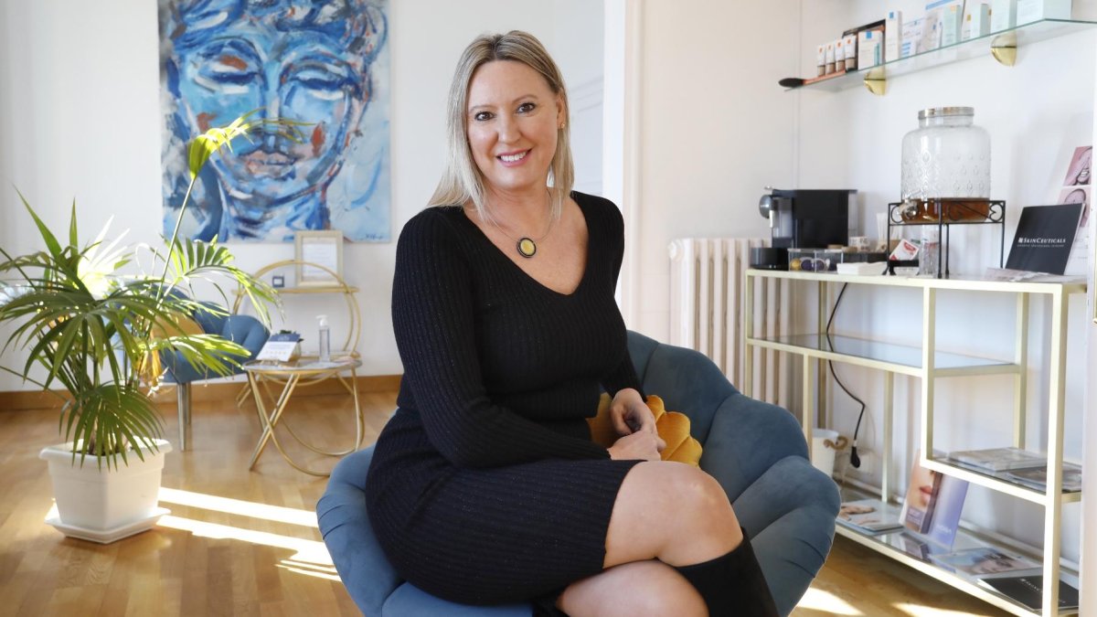 Ana Ibars, en la Clínica Odita de Tarragona.