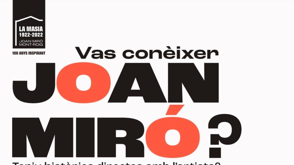 El cartel de reclamo de  la campaña.