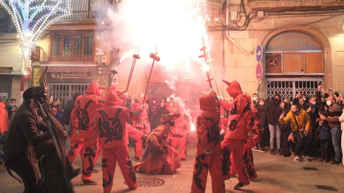 El foc, protagonista.