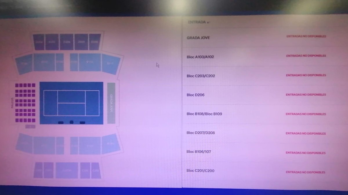 Ya no quedan entradas para las semifinales del sábado.