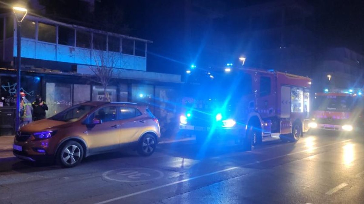 Fuego en un restaurante okupado de Segur de Calafell