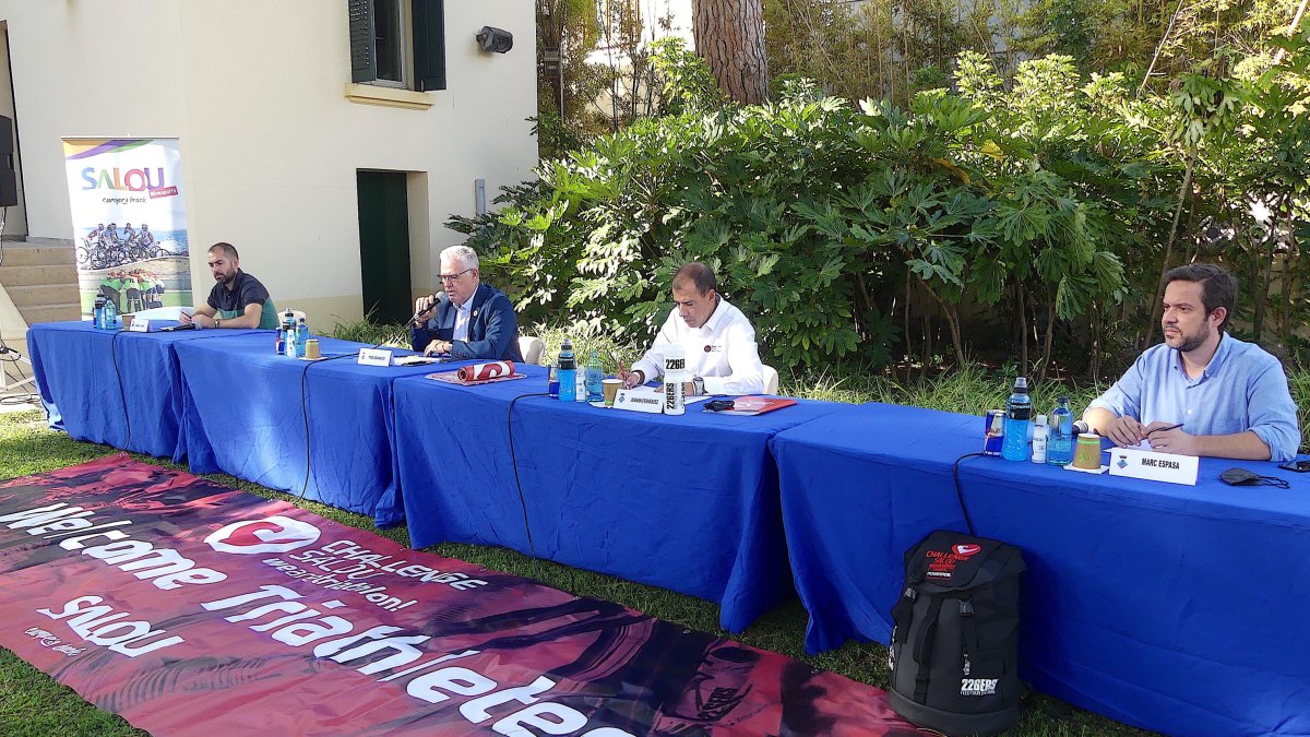 Presentación de la Challenge Salou este martes.