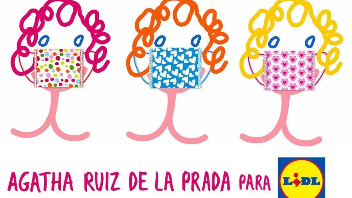 Imagen promocional de las mascarillas. Lidl