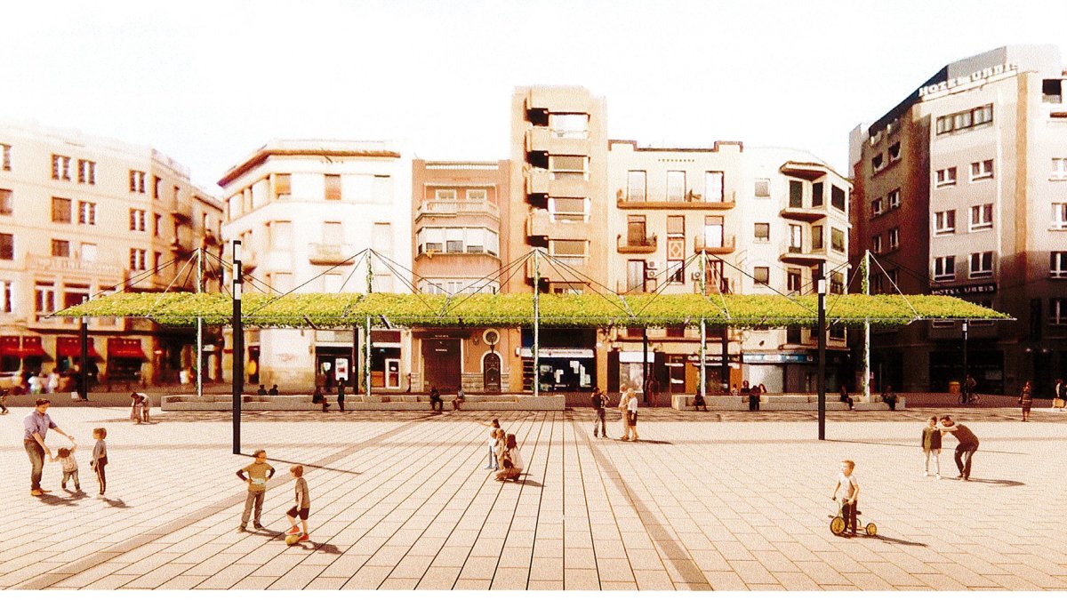 Imagen virtual del proyecto ‘Umbracle’, ganador del concurso de ideas.