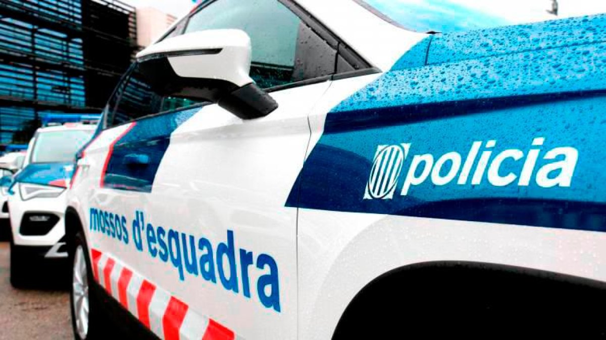 Un vehicle dels Mossos d’Esquadra.