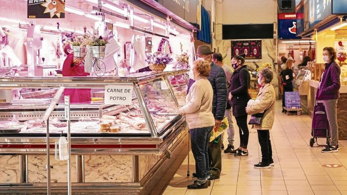 Imagen del Mercat de Torreforta, que en breve cumple los 39 años de existencia.