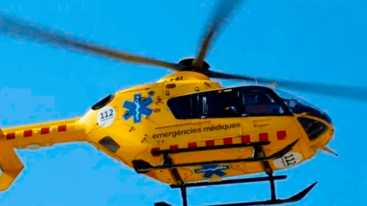 Un helicòpter del SEM en una imatge d’arxiu.