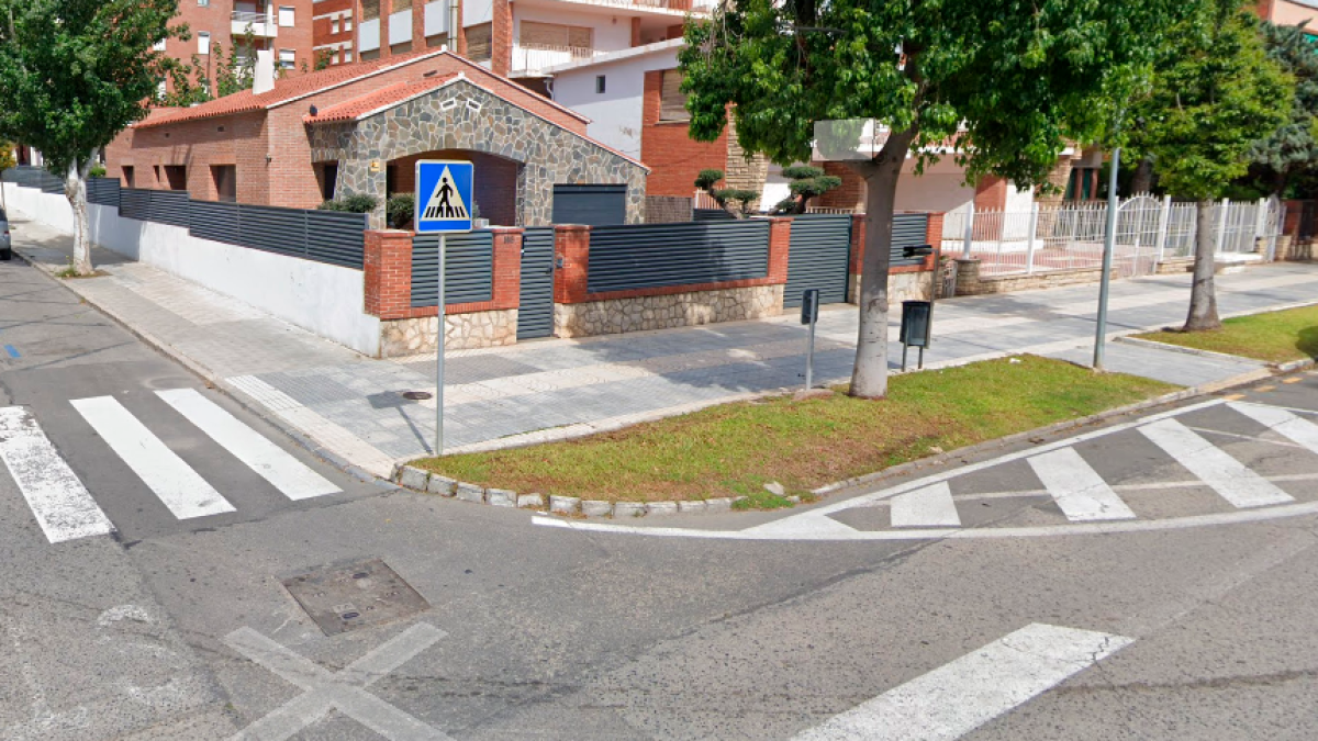El lugar donde se produjo el accidente.