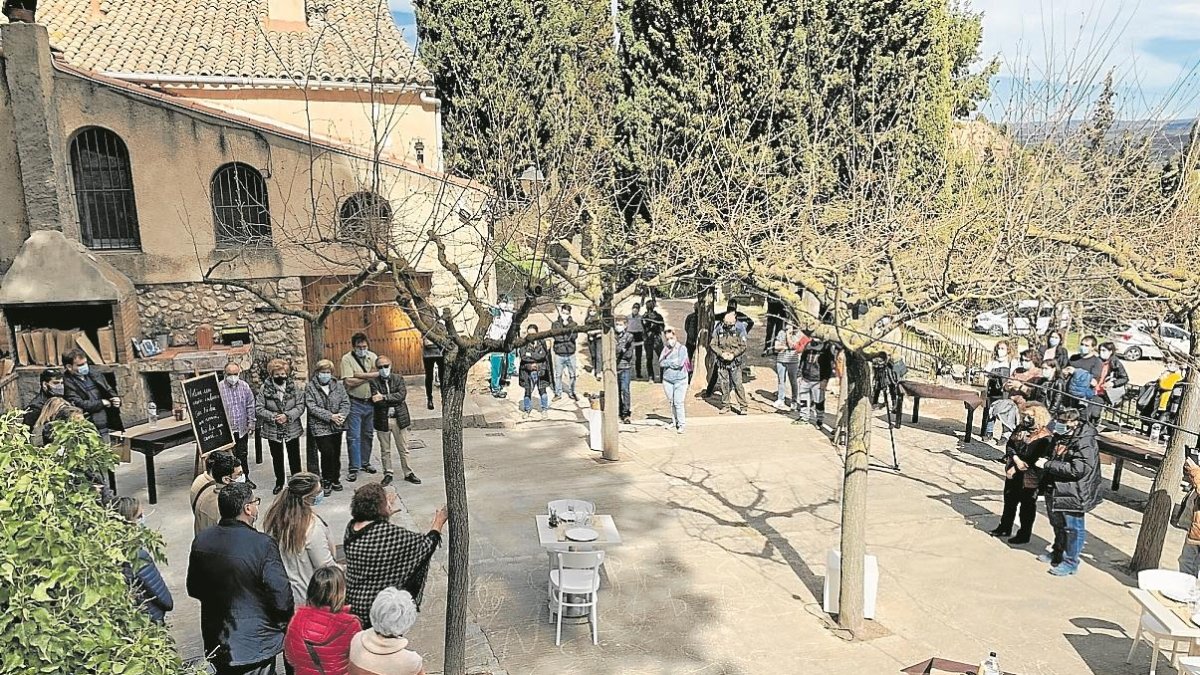 Fa uns dies es va fer un acte de presentació de l’espai en l’entorn de l’ermita.