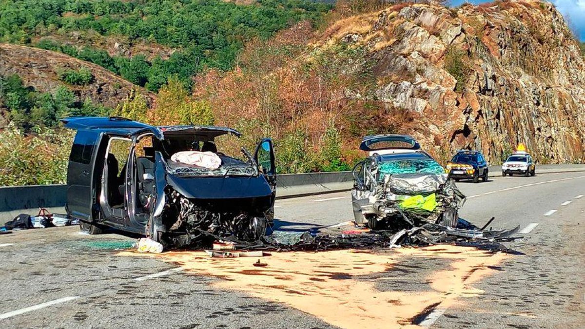 Imagen del accidente.