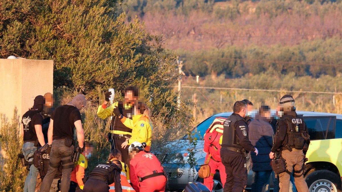 Sabau fue neutralizado por los Mossos d’Esquadra en una masia de Riudoms.