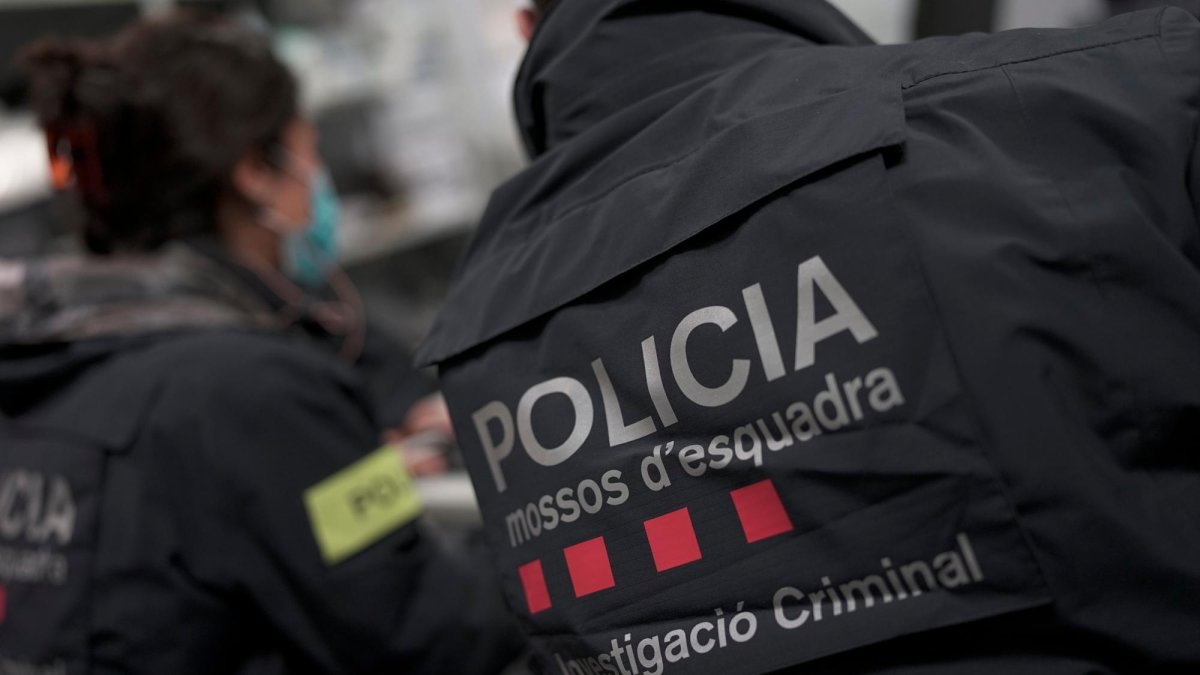 Agentes de los Mossos d’Esquadra.