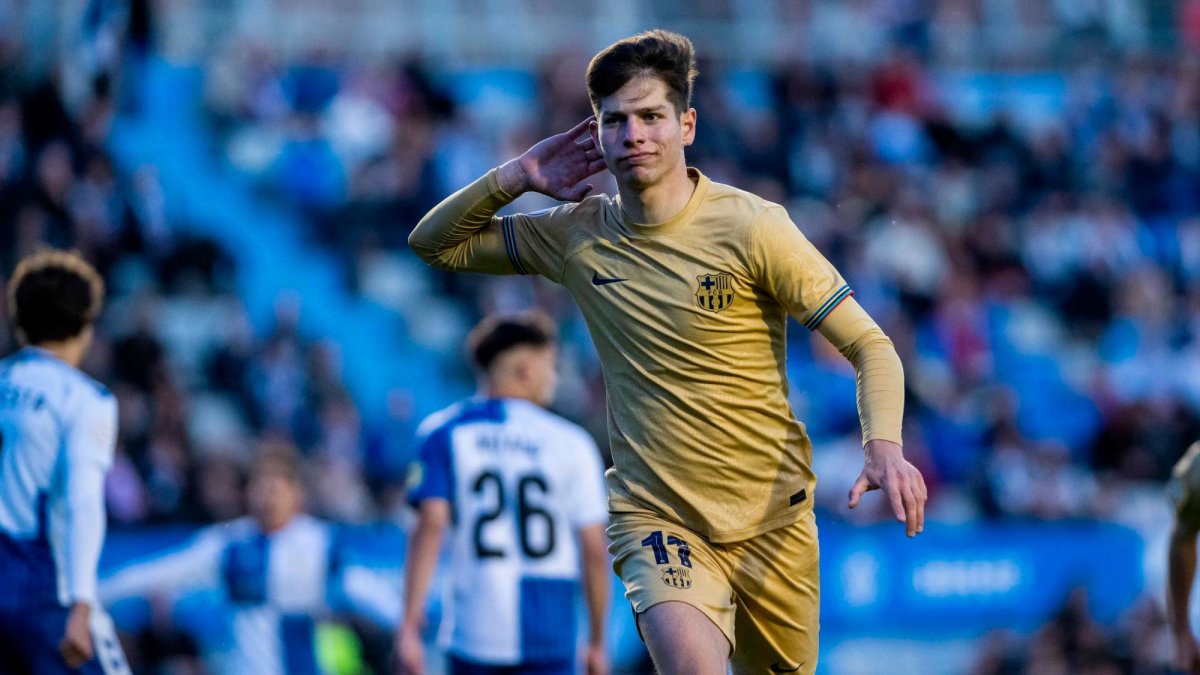 Estanis Pedrola sigue en racha con el Barça B