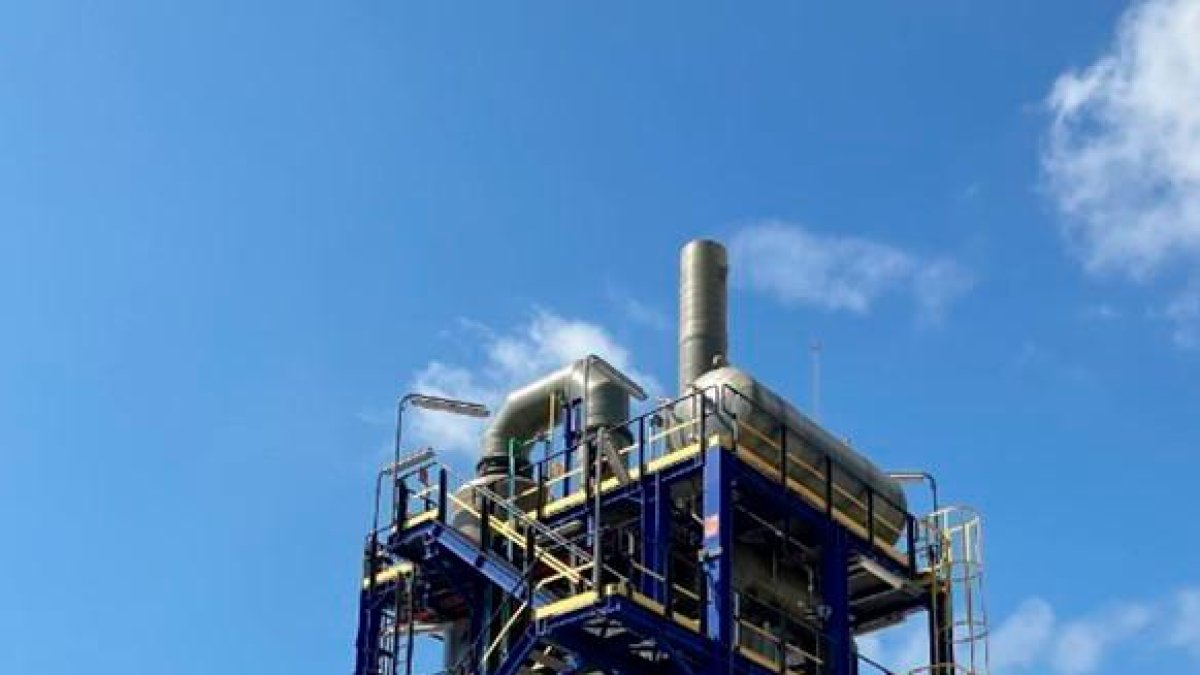 Planta de tratamiento de gases Vila-Seca