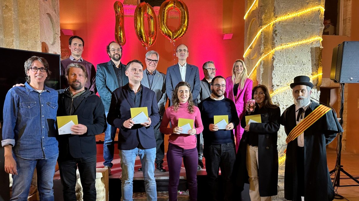 Los premiados Mañé i Flaquer de esta edición.