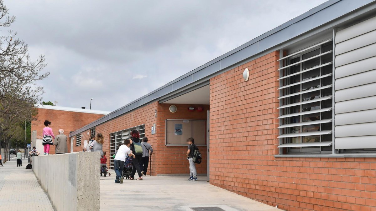 La reunión se hizo en la escuela Doctor Alberich i Casas.