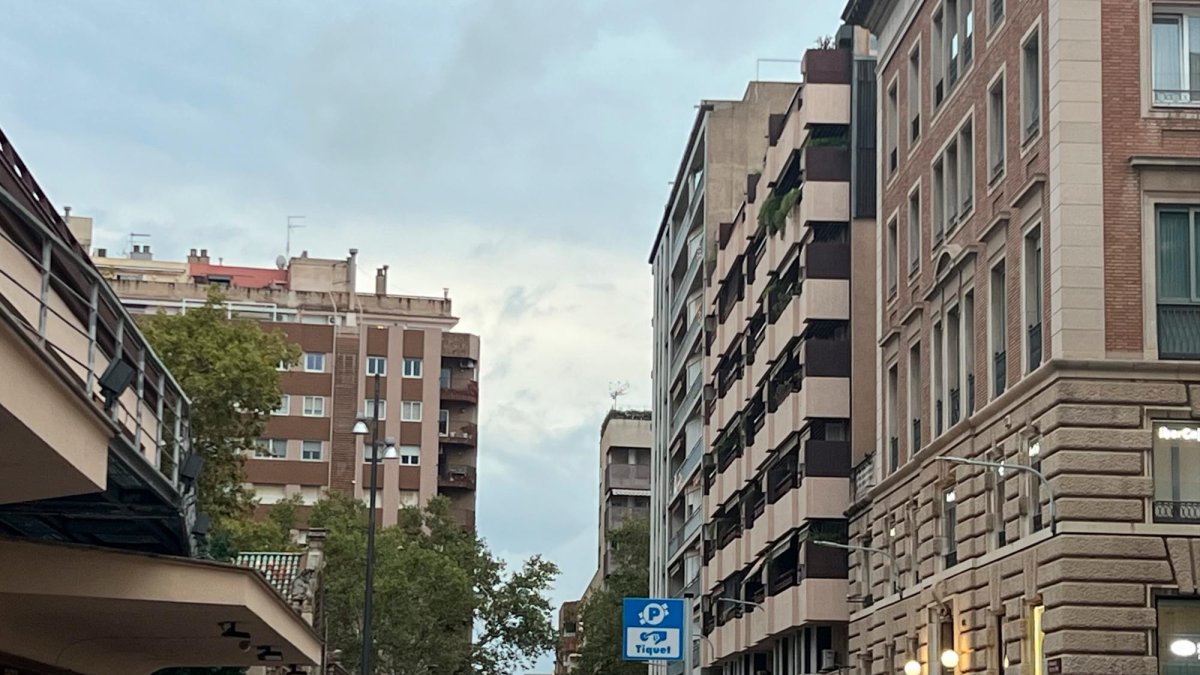 Edificios de la avenida Prat de la Riba de Reus.