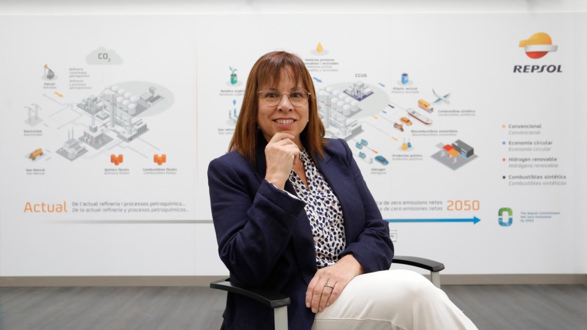 Montserrat Vallverdú es responsable de sus proyectos de Transformación en el ámbito de los combustibles renovables y economía circular.