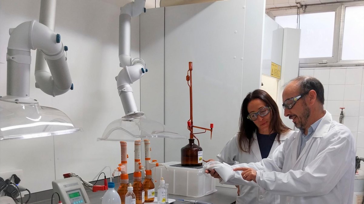 Uno de los laboratorios de Ercros donde se desarrolla el programa de I+D.