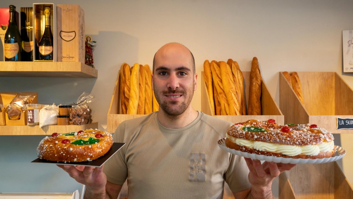 El pastisser Pau Carranza ha estat reconegut per crear un dels millors tortells de Catalunya.