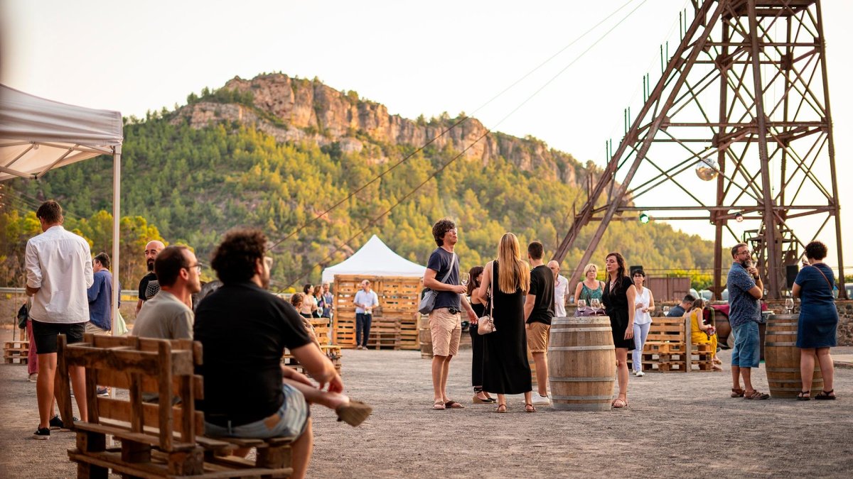 Un momento de la edición del año pasado de la Nit de les Mines.