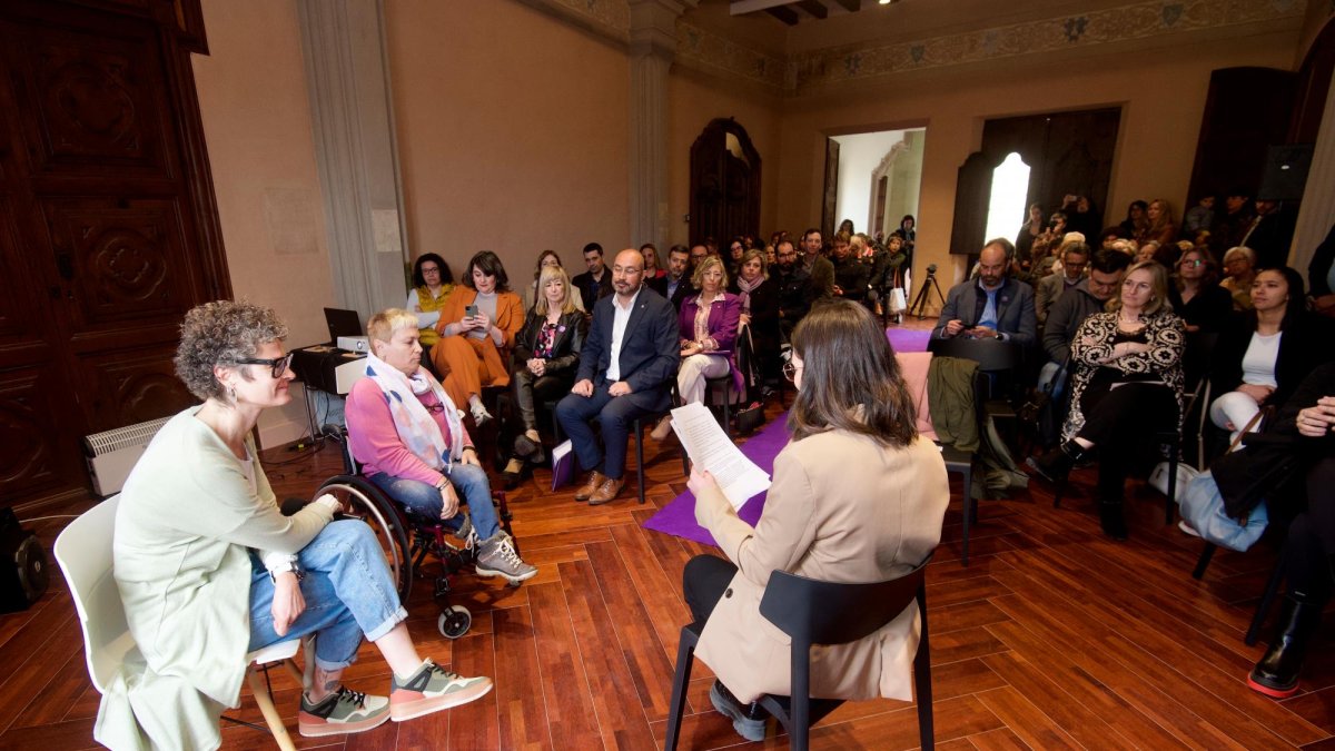 Acto celebrado en Ca don Joan, de Vinebre.