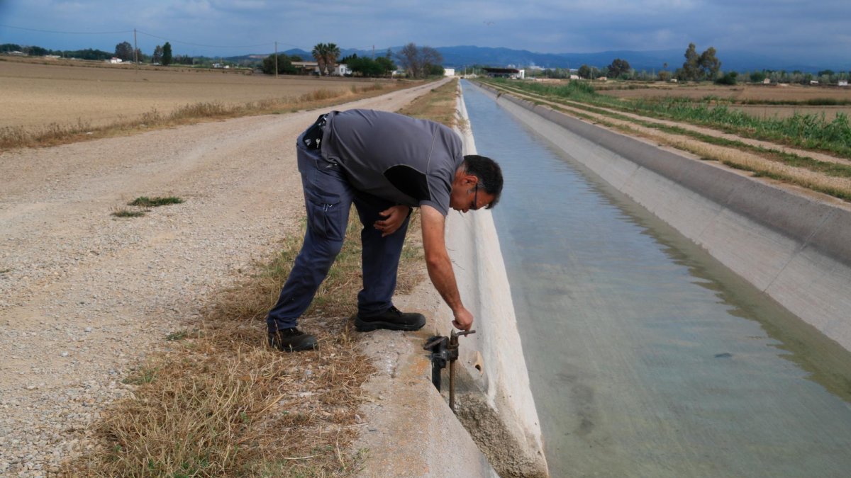 Solta de l’aigua al Delta, divendres.