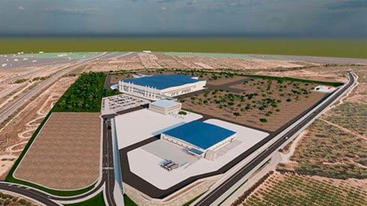 Los terrenos donde se ubicará la compañía.