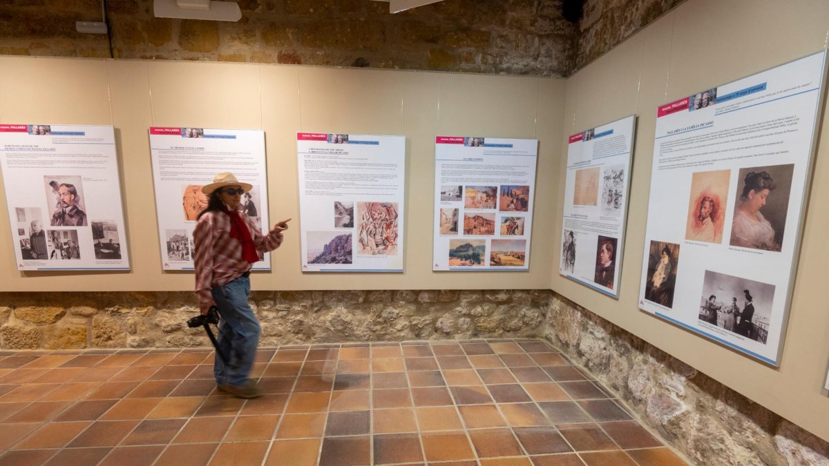 La exposición, una serie de paneles, con textos e imágenes, muestra los 78 años de amistad ininterrumpida.