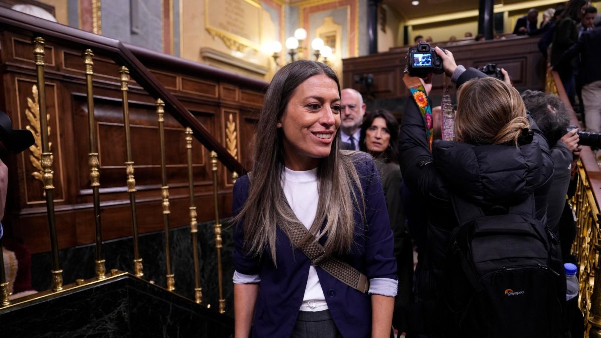 La líder de JxCat a Madrid, Míriam Nogueras.