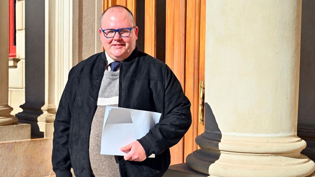 José Ruiz Martínez, el passat 24 de novembre, quan va anunciar que marxava de Vox i continuava com a regidor no adscrit.