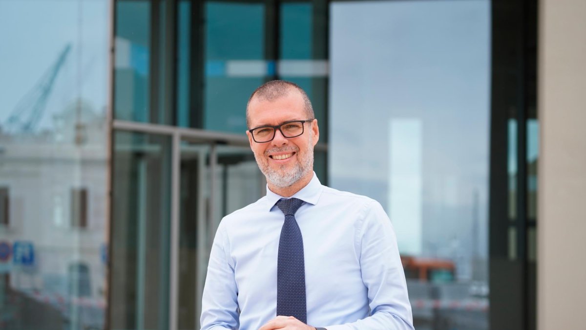 Josep Maria Cruset, durante su etapa de presidente del Port de Tarragona.