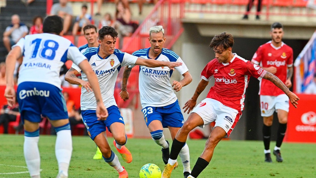 El Nàstic-Zaragoza es un clásico del verano en el Nou Estadi,
