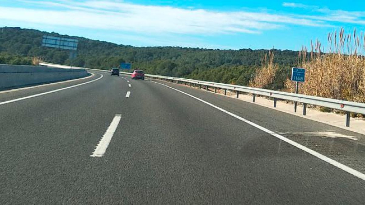 Los hechos tuvieron lugar en este punto de la autovía A-7.