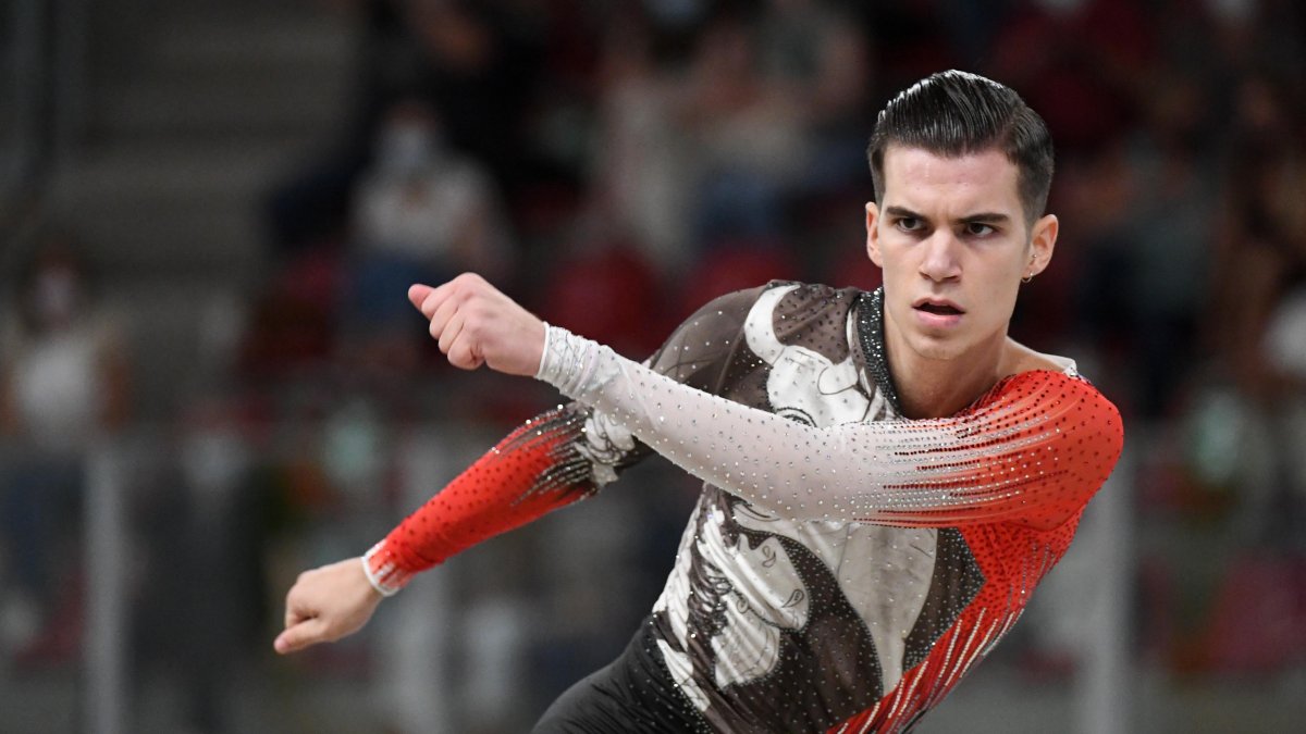Pau Garcia durante su participación en el Europeo.
