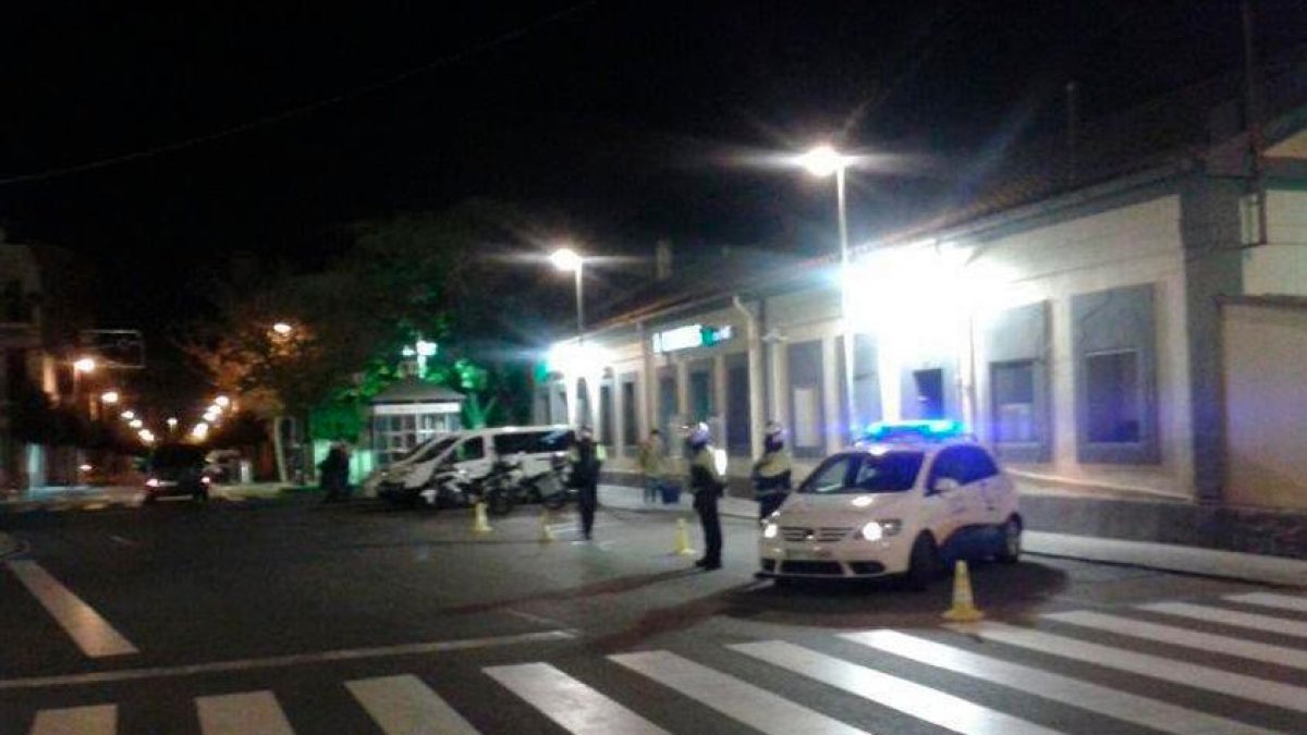 Una patrulla de la Policía Local de Cambrils.