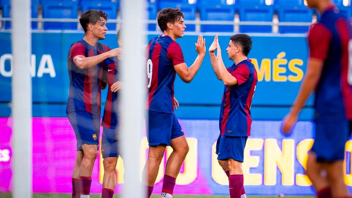 Barça Atlètic, la juventud que amenaza al Nàstic