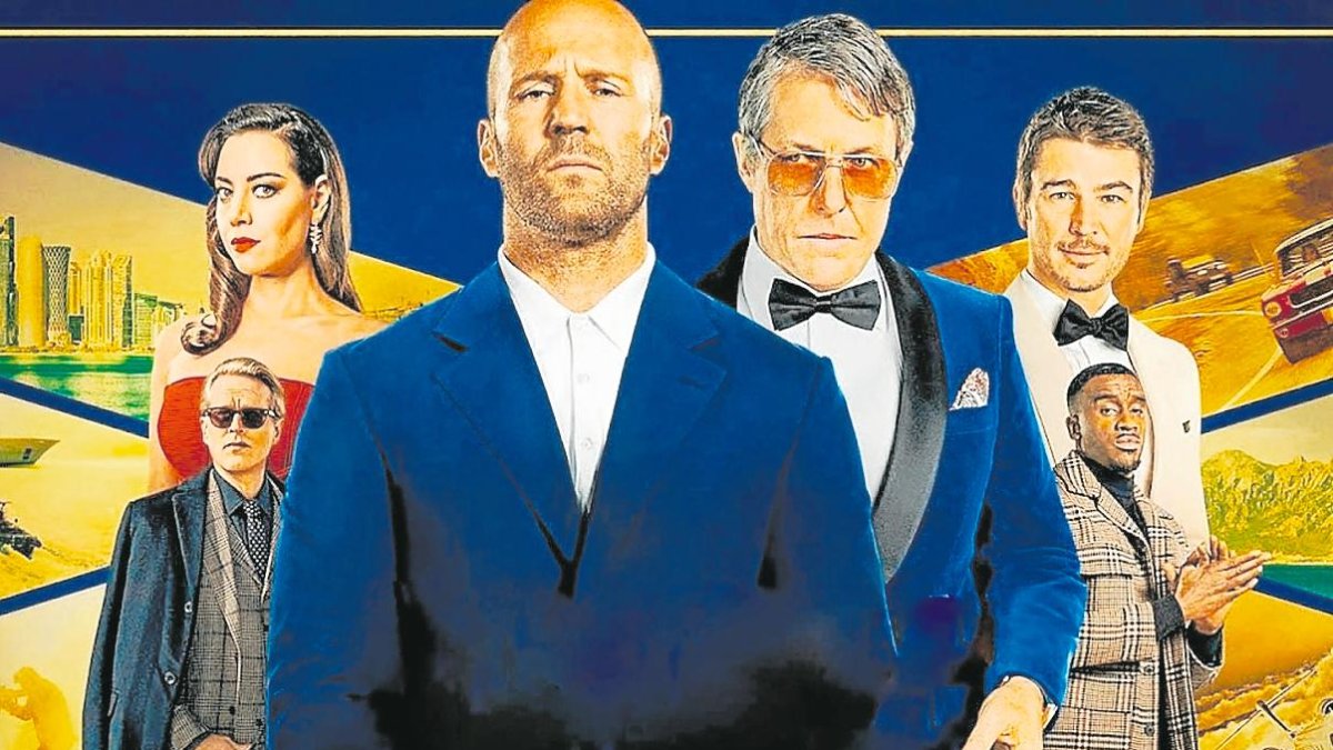 Jason Statham, Hugh Grant, Aubrey Plaza, Cary Elwes, Josh Hartnett y Bugzy Malone son los protagonistas del filme.