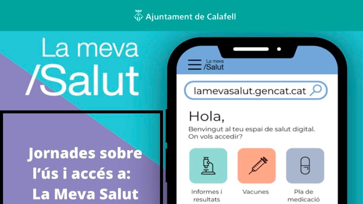 El objetivo es enseñar a utilizar la aplicación La Meva Salut.