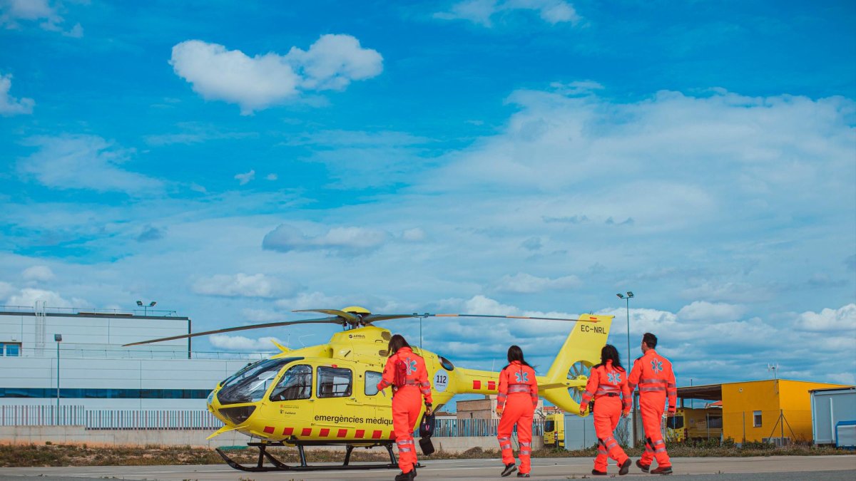 Un helicóptero del SEM en una imagen de archivo.