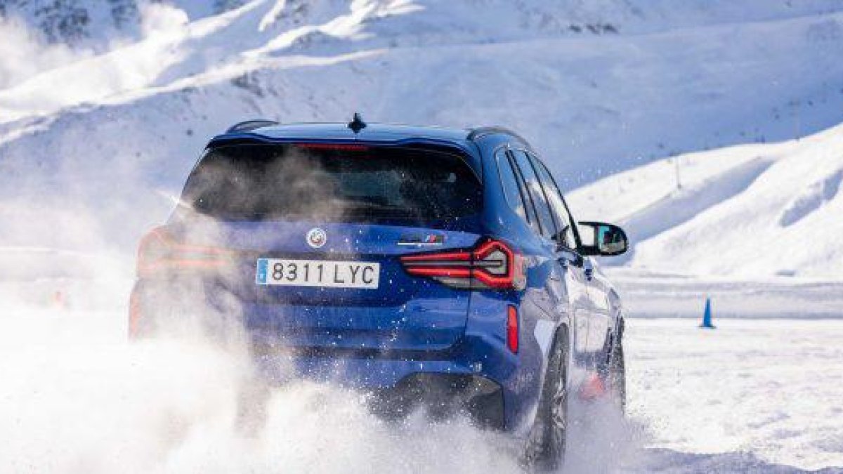 El circuito de Andorra fue el escenario perfecto para poner a prueba la tracción M xDrive exclusiva de la gama BMW M.
